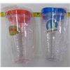 Image 1 : Set of 2 - Mopar Plastic Drink Tumblers with Lids