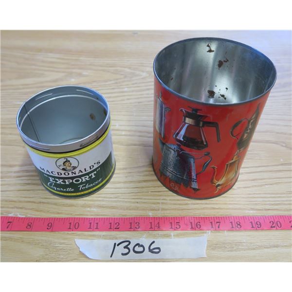 McDonald's Tin (No Lid) and other tin