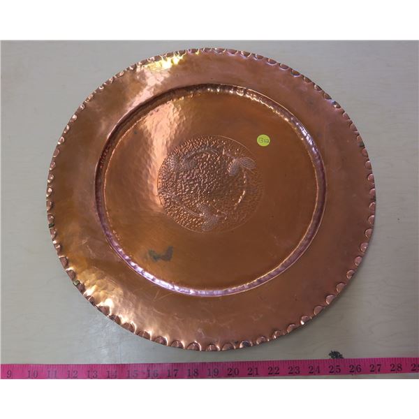 Copper Wall Decorative Plate