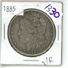 Image 1 : 1885  US Morgan Silver Dollar Coin