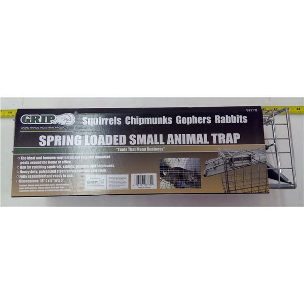 NEW Spring Loaded Small Animal Trap