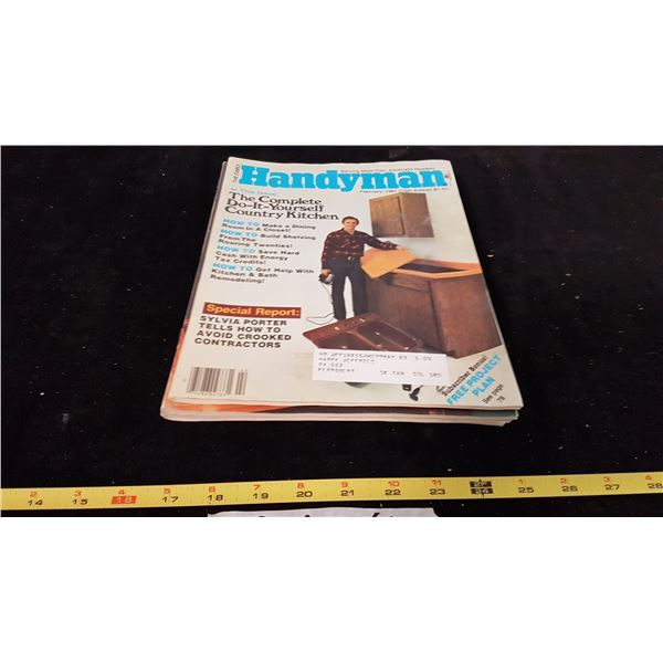 Lot 8 Handyman & How To Magazines