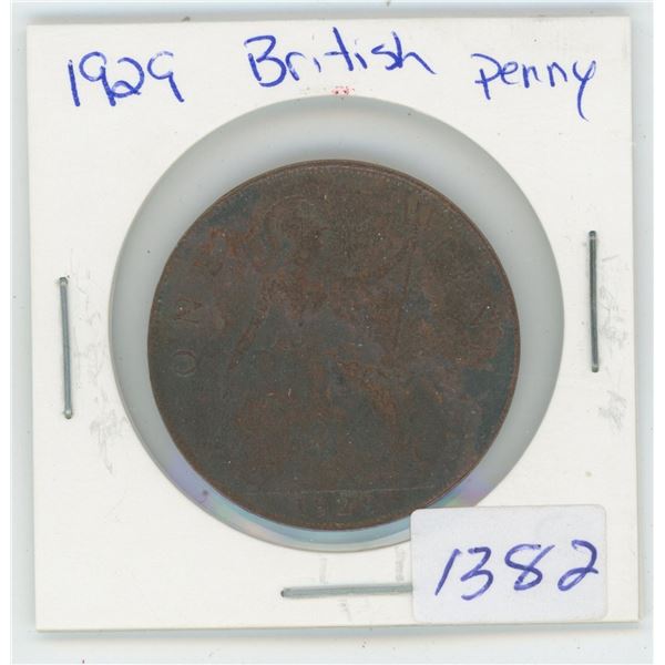 1929 British Penny