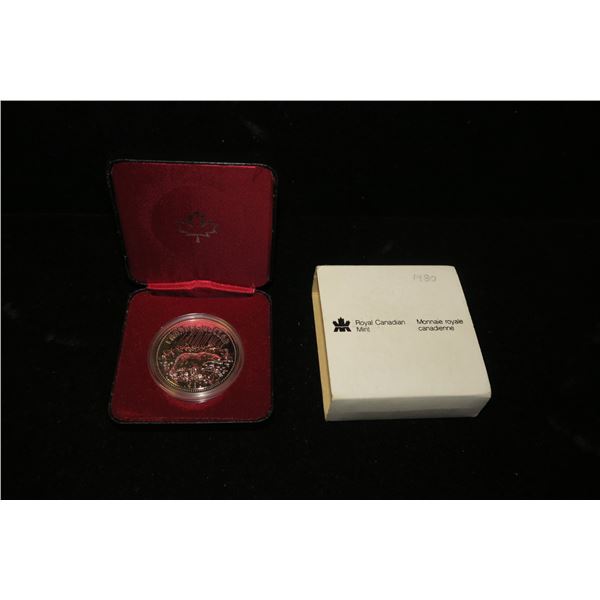 Royal Canadian Mint 1980 silver dollar