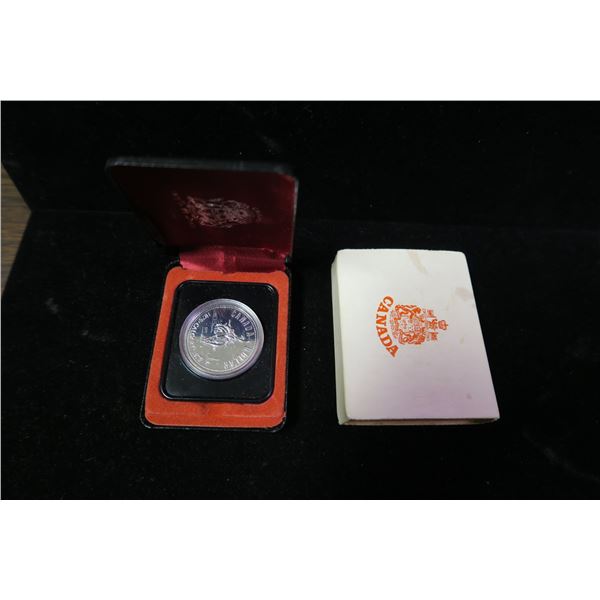 Royal Canadian Mint 1975 silver dollar