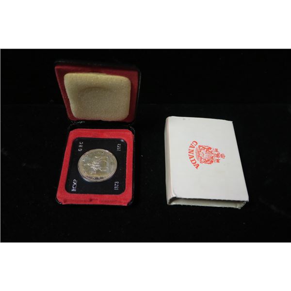 Royal Canadian Mint 1973 silver dollar