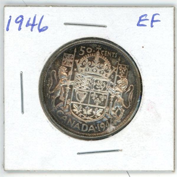 1946 CDN 50 cent EF
