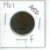 Image 1 : 1901 Canadian 1 Cent Coin