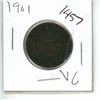 Image 1 : 1901 Canadian 1 Cent Coin