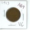 Image 1 : 1913 Canadian 1 Cent Coin