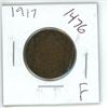 Image 1 : 1917 Canadian 1 Cent Coin