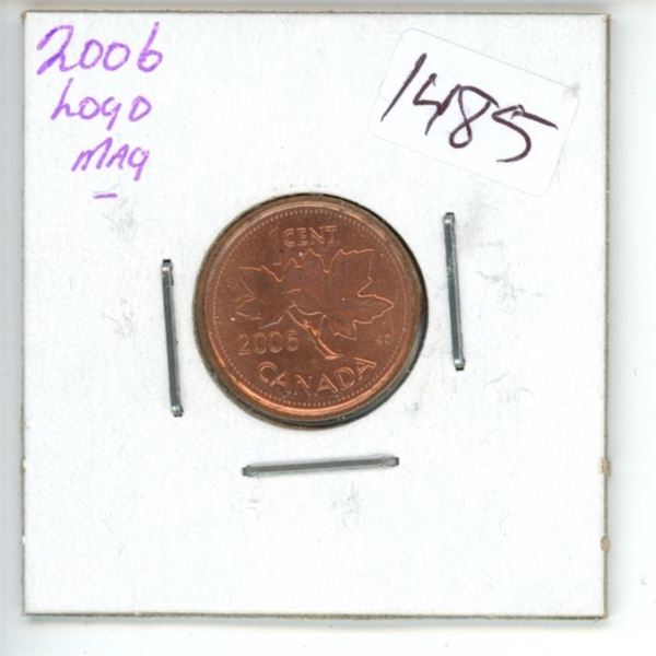 2006 Canadian 1 Cent Coin