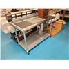 Image 2 : NSF STAINLESS STEEL 2 TIER 60"W X 30"D X 38"H MOBILE PREPARATION TABLE, CUTTING MATS, DRY-WALL