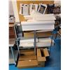 Image 3 : NSF STAINLESS STEEL 2 TIER 60"W X 30"D X 38"H MOBILE PREPARATION TABLE, CUTTING MATS, DRY-WALL