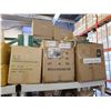 Image 2 : 5 TIER PLASTIC STORAGE SHELF WITH ASSORTED PROMOTIONAL PRINTING PRODUCTS