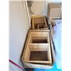 Image 1 : 2 LARGE BOXES OF ASSORTED SIZED NATURAL NEW ZEALAND PINE PROFESSIONAL ART FRAMES