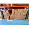 Image 2 : BAY OF APPROXIMATELY 39 BOXES OF 18 X 24 ASSORTED NATURAL, WHITE, NEW ZEALAND PINE