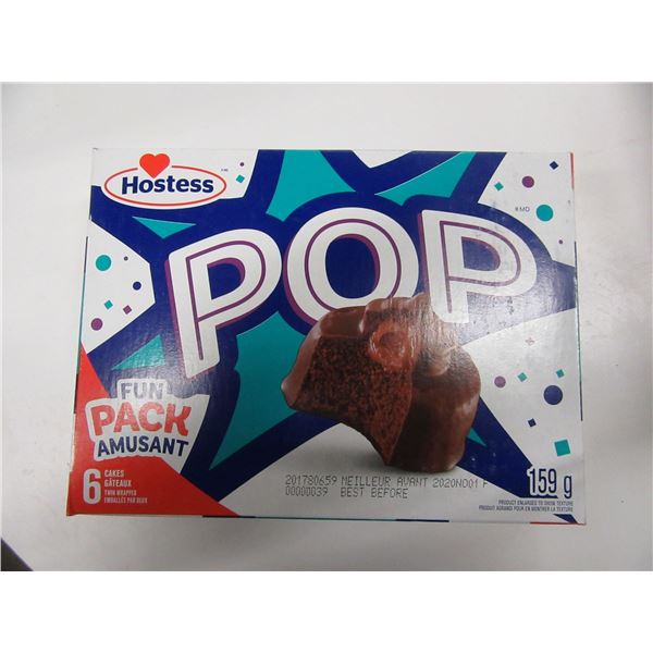 HOSTESS POP CAKES BOX