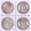 Image 2 : Lot of (4) 1889 $1 Morgan Silver Dollar Coins