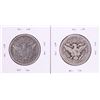 Image 2 : Lot of (2) 1911-D Barber Half Dollar Coins