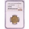 Image 1 : AH451-492 Ghaznavid Dinar A-1637 Ibrahim Gold Coin NGC Genuine