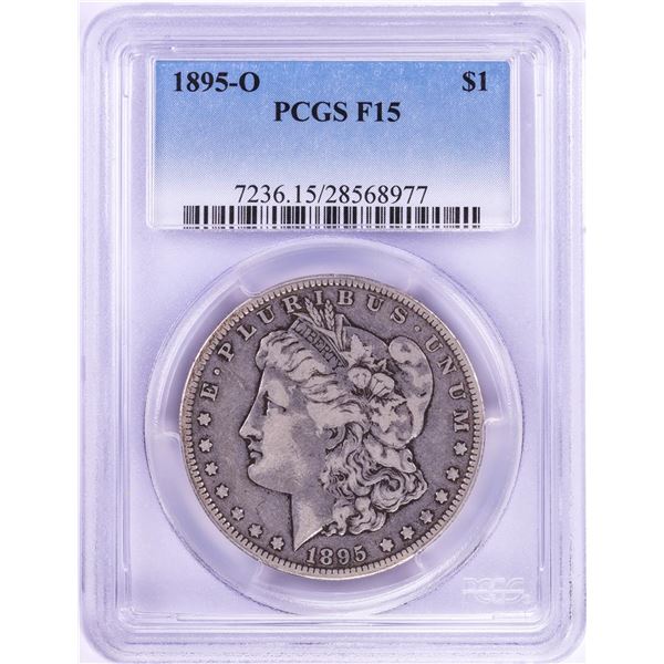 1895-O $1 Morgan Silver Dollar Coin PCGS F15