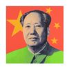 Image 1 : Steve Kaufman (1960-2010) "Chairman Mao" Original Serigraph on Canvas
