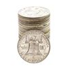 Image 2 : Roll of (20) Mixed Date Franklin Half Dollar Coins