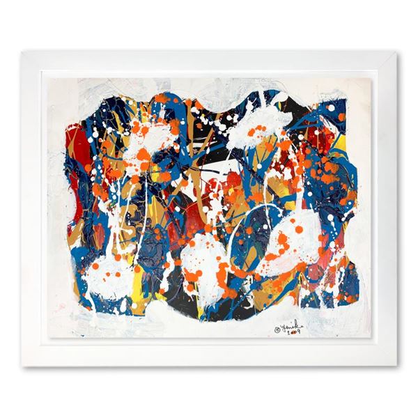 Jenik Cook, Framed Original Acrylic Painting