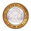 Image 1 : .999 Silver Golden Nugget Las Vegas, Nevada $10 Limited Edition Casino Gaming Token