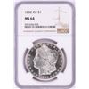 Image 1 : 1882-CC $1 Morgan Silver Dollar Coin NGC MS64