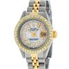 Image 3 : Rolex Ladies Two Tone MOP Diamond Oyster Perpetual Datejust Wristwatch