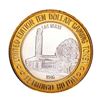 Image 1 : .999 Silver Flamingo Hilton Las Vegas, Nevada $10 Casino Limited Edition Gaming Token