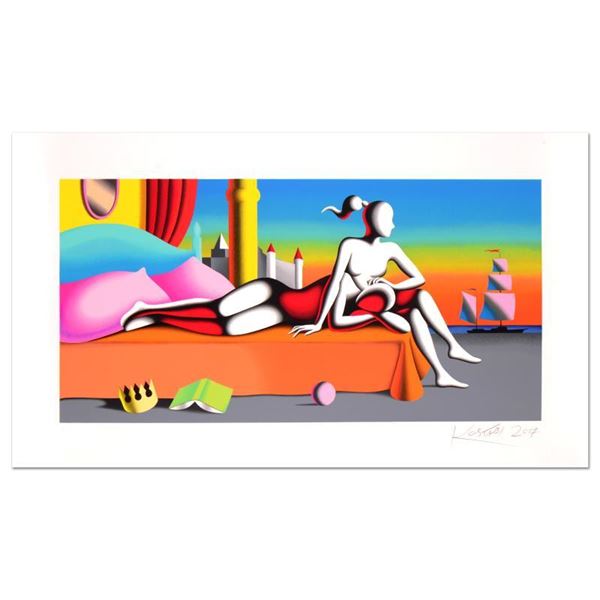 Mark Kostabi "Beyond Forever" Limited Edition Serigraph on Paper