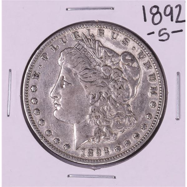 1892-S $1 Morgan Silver Dollar Coin