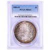 Image 1 : 1884-O $1 Morgan Silver Dollar Coin PCGS MS63 Nice Toning