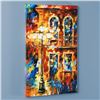 Image 2 : Afremov (1955-2019) "Old Light" Limited Edition Giclee on Canvas