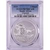 Image 1 : 2016 Proof South Africa 2 Rand Cheetah Silver Coin PCGS PR70DCAM