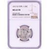 Image 1 : 1917-D Type 1 Standing Liberty Quarter Coin NGC MS63FH