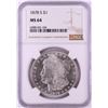 Image 1 : 1878-S $1 Morgan Silver Dollar Coin NGC MS64