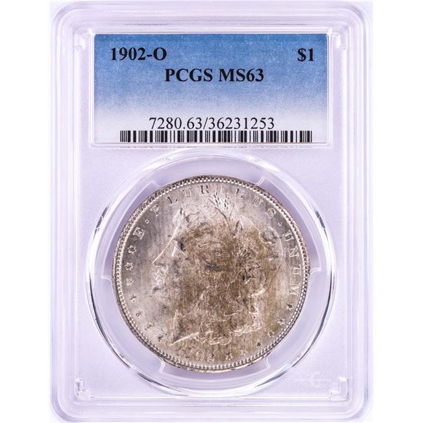 1902-O $1 Morgan Silver Dollar Coin PCGS MS63