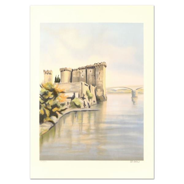 Victor Zarou "Nimes" Limited Edition Lithograph on Paper