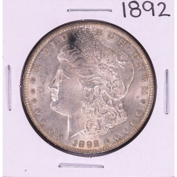 1892 $1 Morgan Silver Dollar Coin