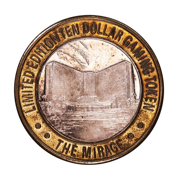 .999 Silver The Mirage Las Vegas, Nevada $10 Limited Edition Casino Gaming Token