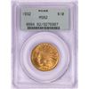 Image 1 : 1932 $10 Indian Head Eagle Gold Coin PCGS MS62 Old Green Holder