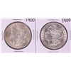 Image 1 : Lot of (2) 1900 $1 Morgan Silver Dollar Coins
