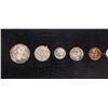 Image 1 : 1942 (5) Coin Proof Set In Old Slide Holder