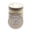 Image 2 : Roll of (20) Mixed Date Franklin Half Dollar Coins