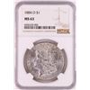 Image 1 : 1884-O $1 Morgan Silver Dollar Coin NGC MS63 Great Toning