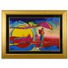 Image 1 : Peter Max "New Moon II" Original Mixed Media on Paper